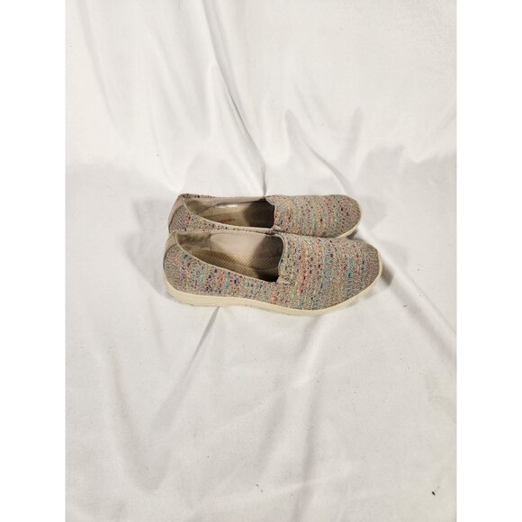 Sketchers Womens Loafer Shoe Comfort Slip on Stretchable Knit Walking US 8 - Picture 2 of 9